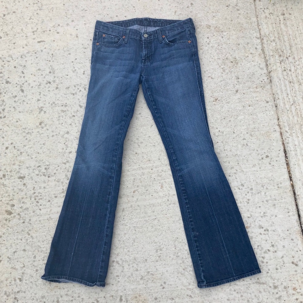 7 For All Mankind A Pocket Boot Cut Jean